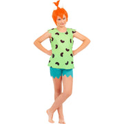 Op deze afbeelding zie je een Kostuums, van het merk Funidelia. Pebbles Costume For Girls The Flintstones Meisje Kostuum