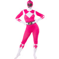 Pink Power Ranger™ - Second Skin Vrouw Kostuum