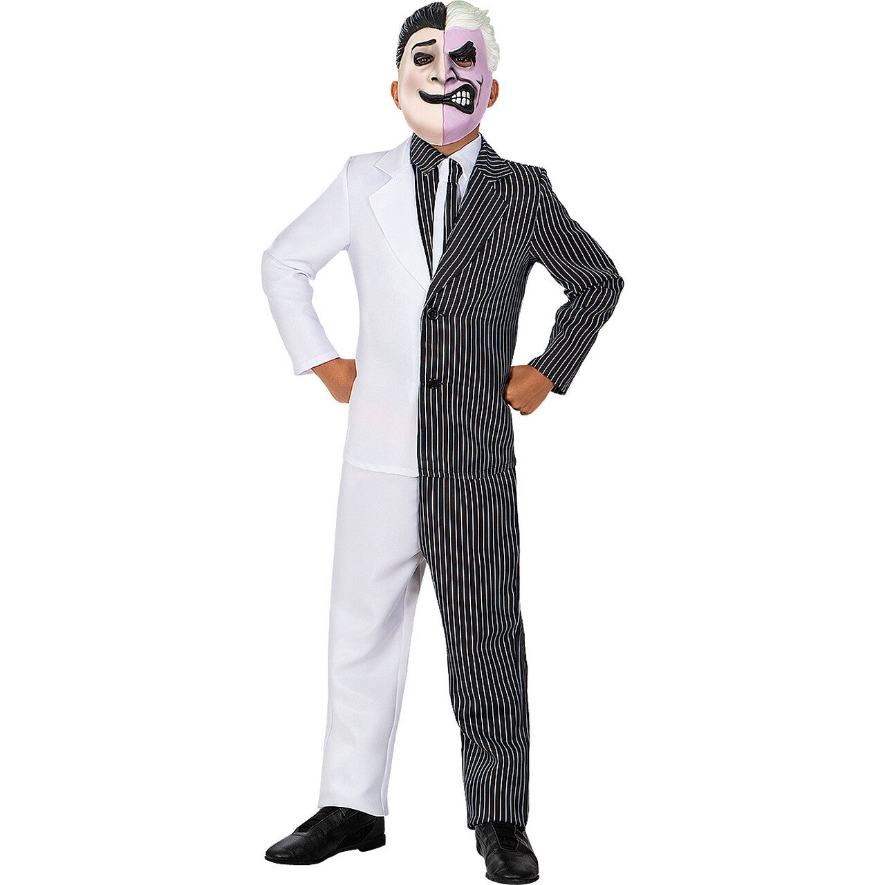 Op deze afbeelding zie je een Kostuums, van het merk Funidelia. Twoface Schitzo Harvey Dent Uit Gotham Jongen Kostuum