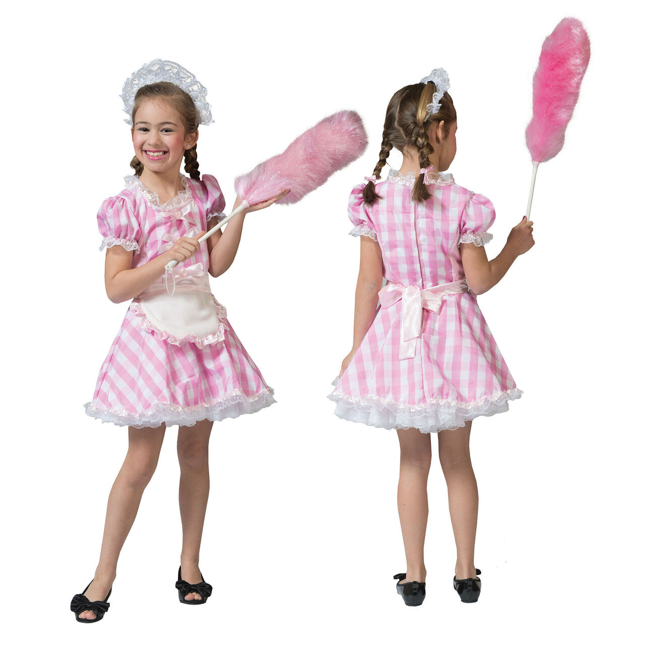 Op deze afbeelding zie je een Kostuums, van het merk Funny Fashion. Marie Louise Huishoudster Meisje Kostuum