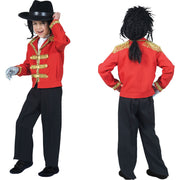 Op deze afbeelding zie je een Accessoires, van het merk Funny Fashion. Engels Militair Jasje Michael Jackson