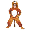 Bruine Simba Leeuw Jumpsuit Kind Kostuum