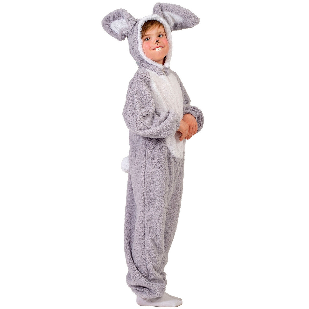 Op deze afbeelding zie je een Kostuums, van het merk Funny Fashion. Fijn Om Een Konijn Te Zijn Kind Kostuum