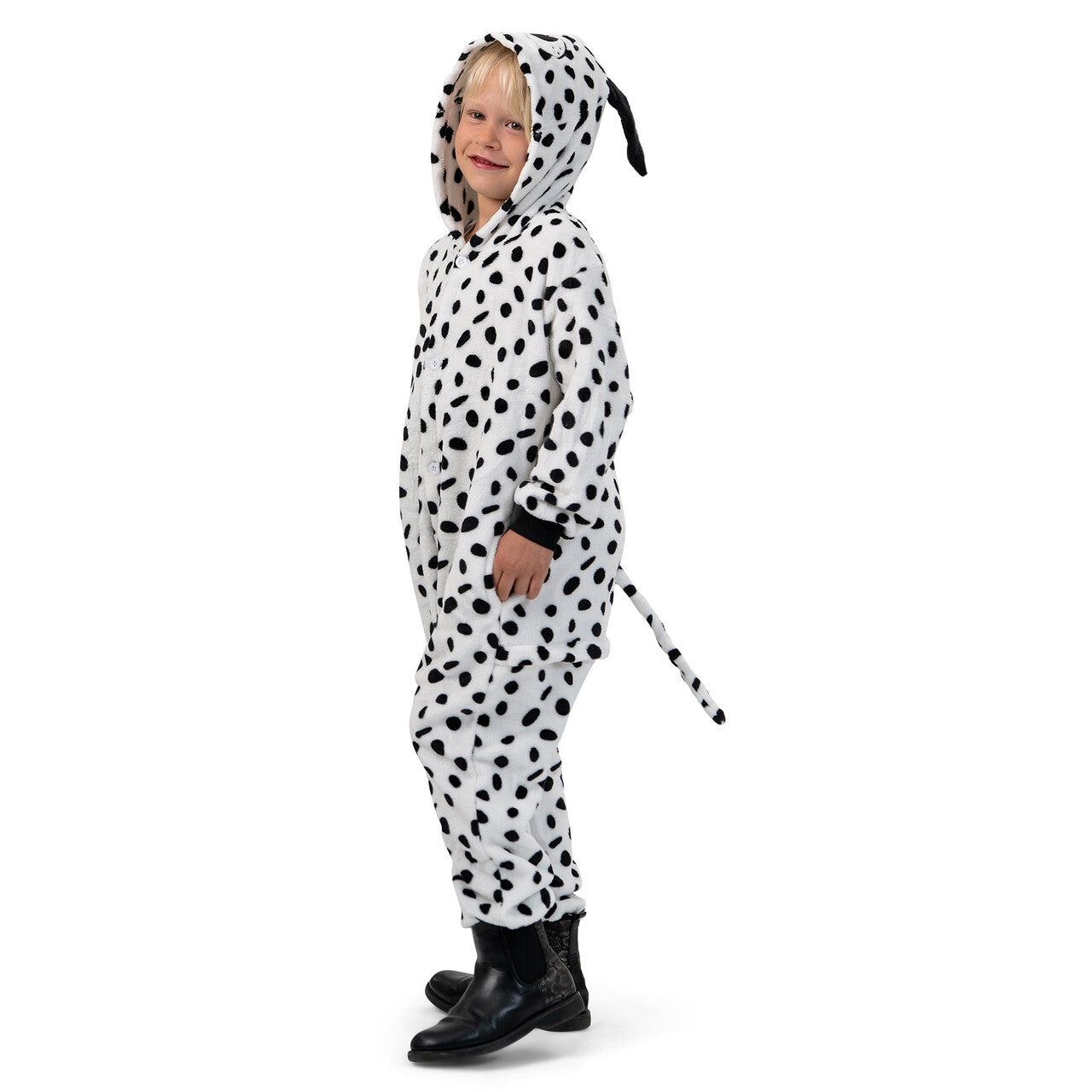 Op deze afbeelding zie je een Kostuums, van het merk Funny Fashion. 1 Van De 100 Dalmatiers Kind Kostuum