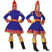 Op deze afbeelding zie je een Kostuums, van het merk Funny Fashion. Saami De Tartaar Dame Vrouw Kostuum
