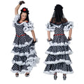 Manolita De Spaanse Flamenco Danseres Vrouw Kostuum