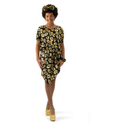 Op deze afbeelding zie je een Kostuums, van het merk Funny Fashion. Golden Kisses Vrouw Kostuum