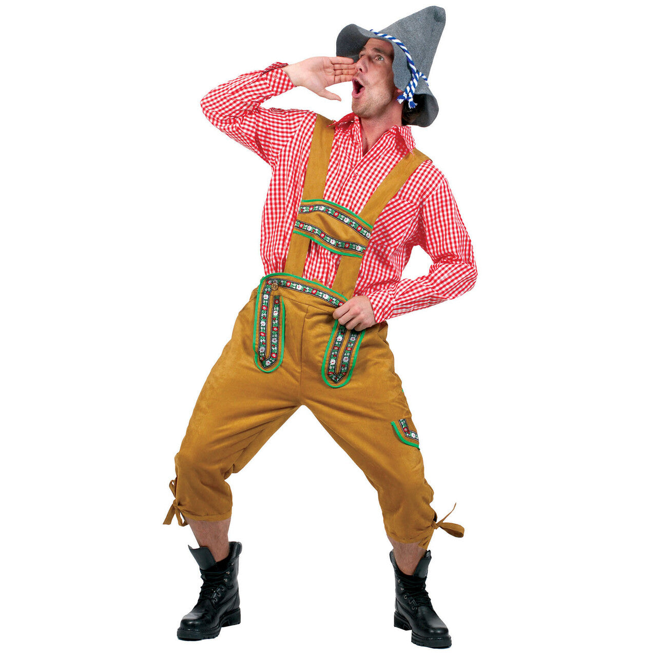 Op deze afbeelding zie je een Kostuums, van het merk Funny Fashion. Alpen Jodelaar Man