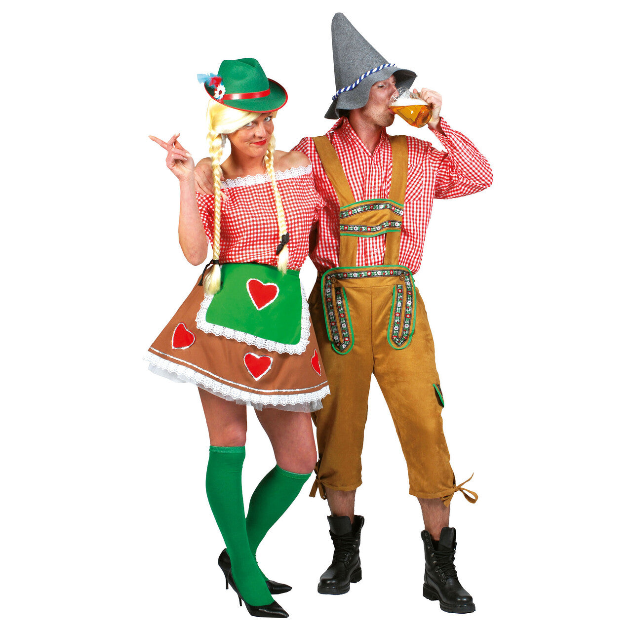 Op deze afbeelding zie je een Kostuums, van het merk Funny Fashion. Alpen Jodelaar Man