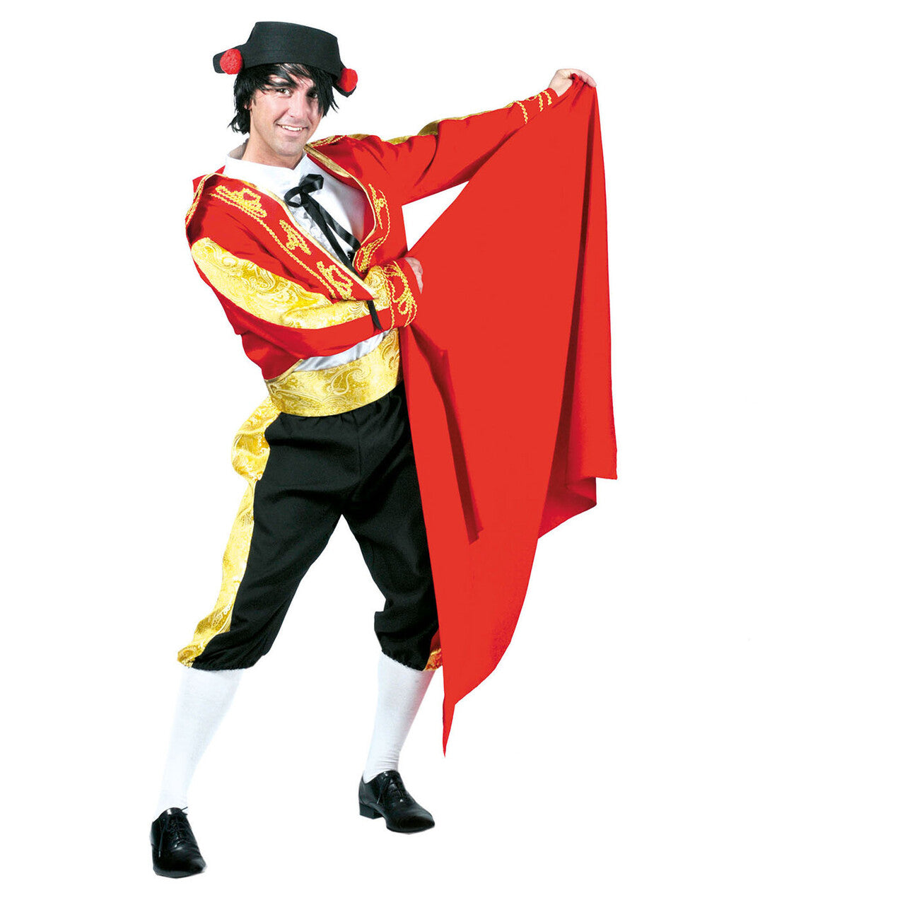 Op deze afbeelding zie je een Kostuums, van het merk Funny Fashion. Victor Espada Torero Man Kostuum