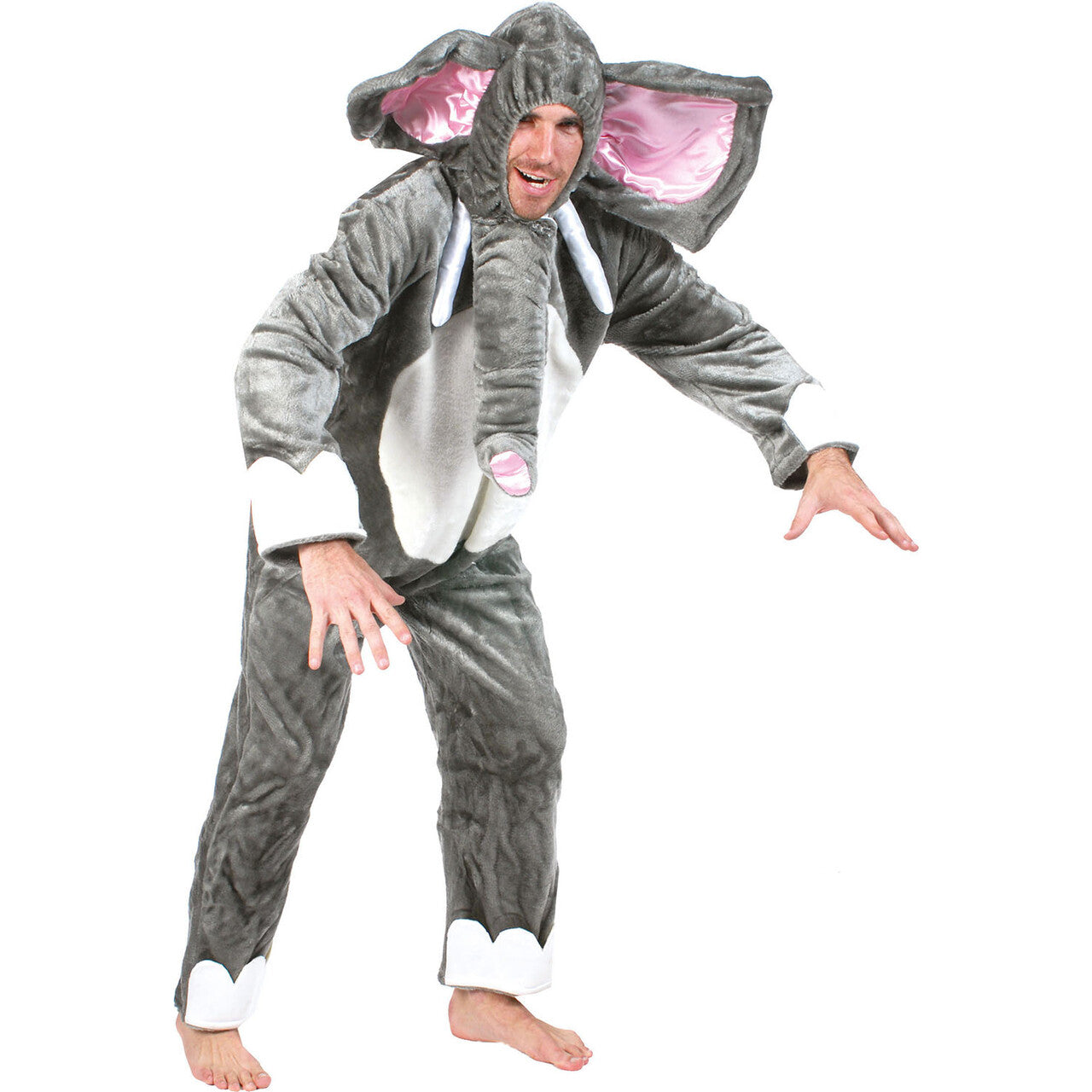 Op deze afbeelding zie je een Kostuums, van het merk Funny Fashion. Dumbo De Olifant Kostuum
