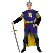 Op deze afbeelding zie je een Kostuums, van het merk Funny Fashion. Moedig Hart Ridder Man Kostuum