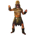 Afrikaanse Horror Zulu Man Kostuum