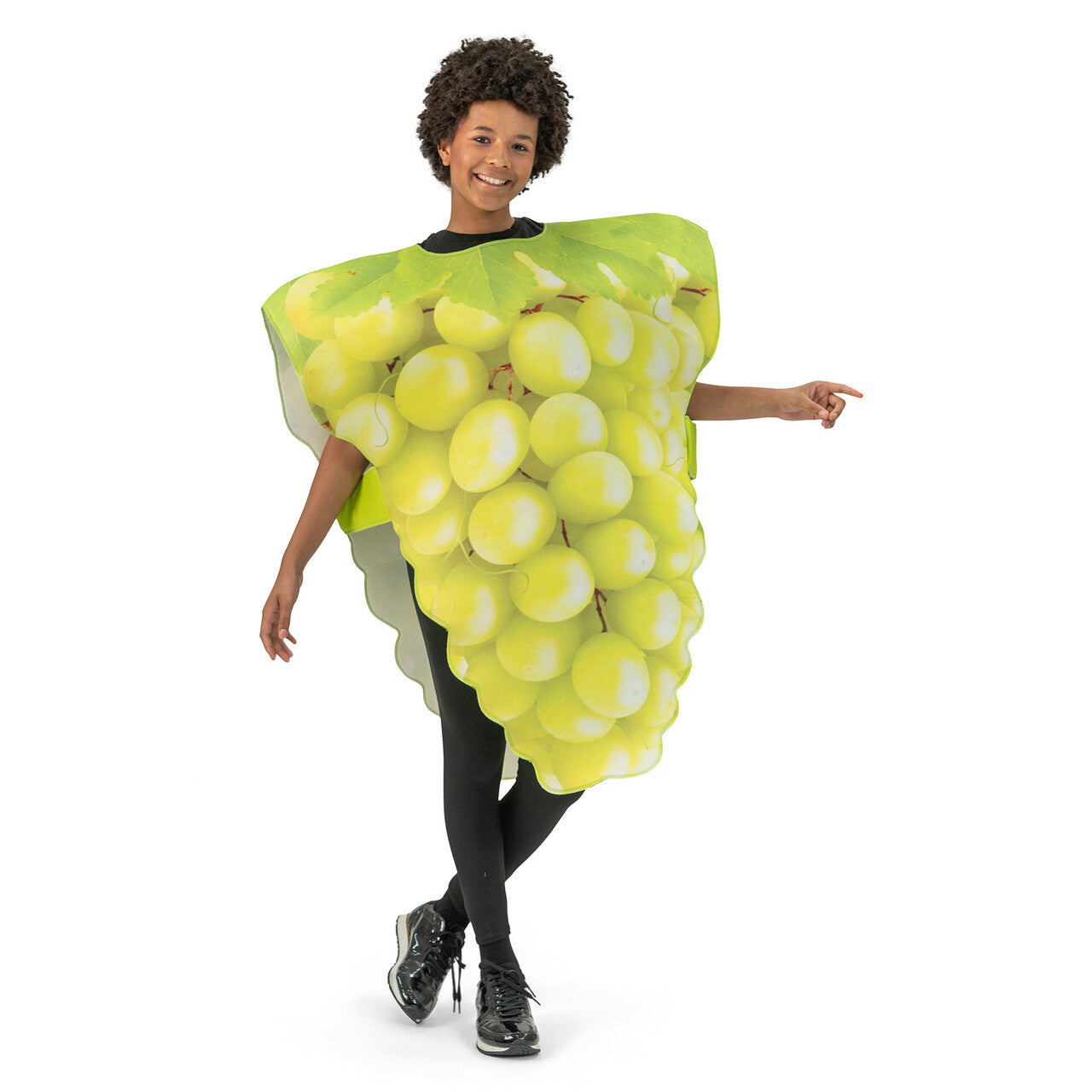 Op deze afbeelding zie je een Kostuums, van het merk Funny Fashion. Trosje Witte Druiven Kostuum
