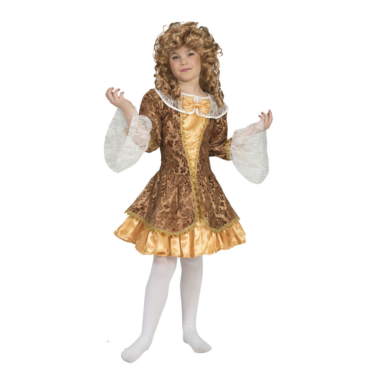 Op deze afbeelding zie je een Kostuums, van het merk Funny Fashion. Barok Dame Condarella Meisje Kostuum