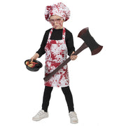 Op deze afbeelding zie je een Kostuums, van het merk Funny Fashion. Slachtende Slager Jongen Kostuum