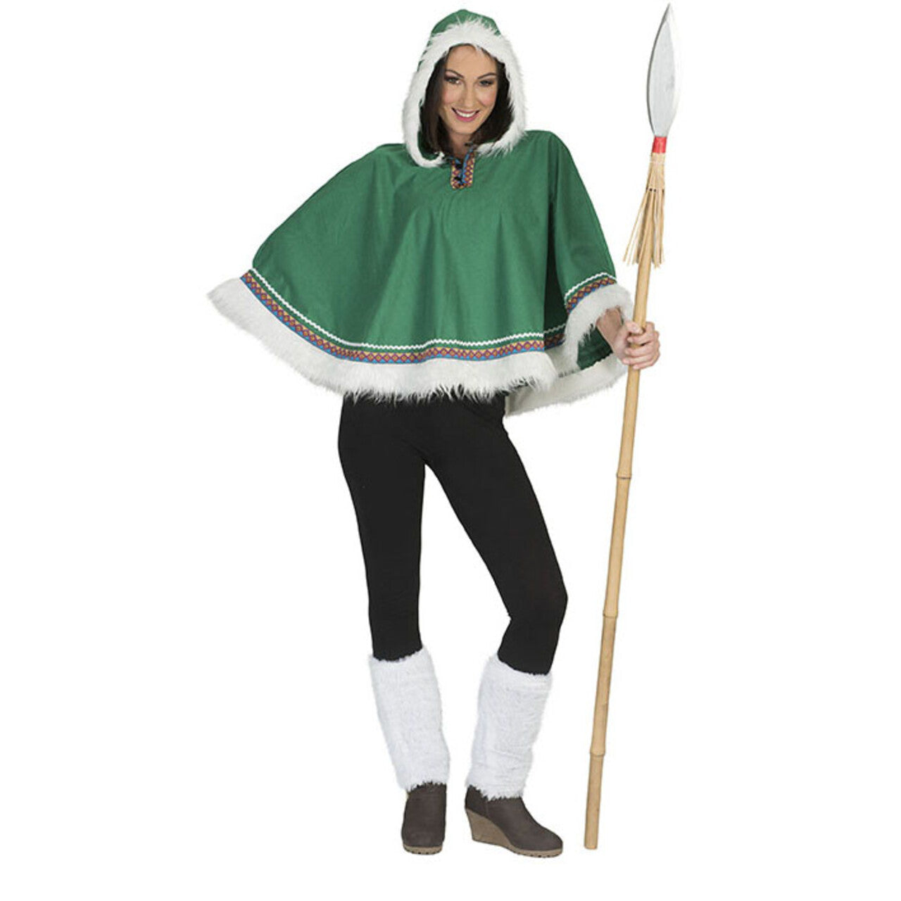 Op deze afbeelding zie je een Kostuums, van het merk Funny Fashion. Eskimo Kimama Vrouw Kostuum