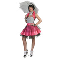 Rockn Roll Is Here To Stay Jurk Roze Vrouw