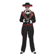 Op deze afbeelding zie je een Kostuums, van het merk Funny Fashion. Muerto Manuel Kostuum