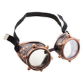 Bronzen Steampunk Bril