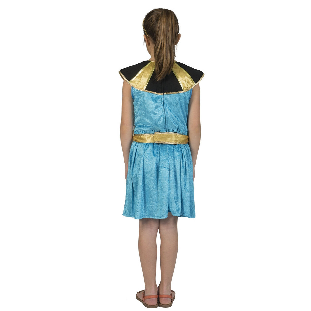 Op deze afbeelding zie je een Kostuums, van het merk Funny Fashion. Cleopatra Van Egypte Farao Meisje Kostuum