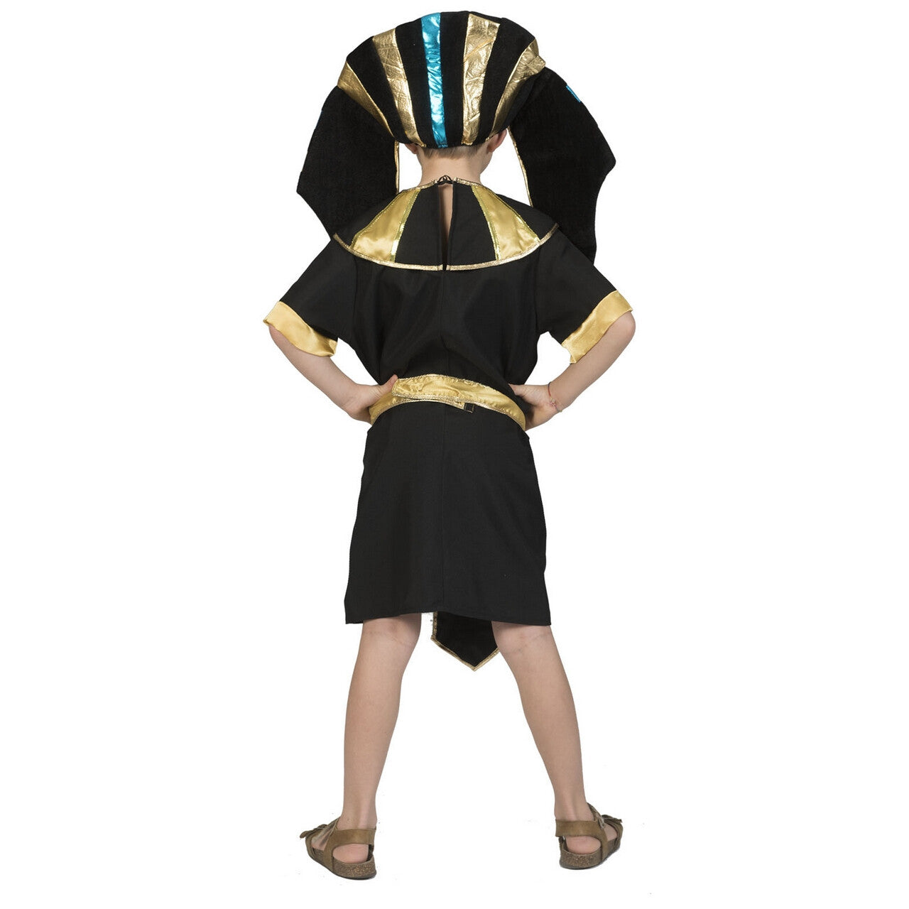 Op deze afbeelding zie je een Kostuums, van het merk Funny Fashion. Koninklijke Egyptische Farao Dubbele Valk Jongen Kostuum