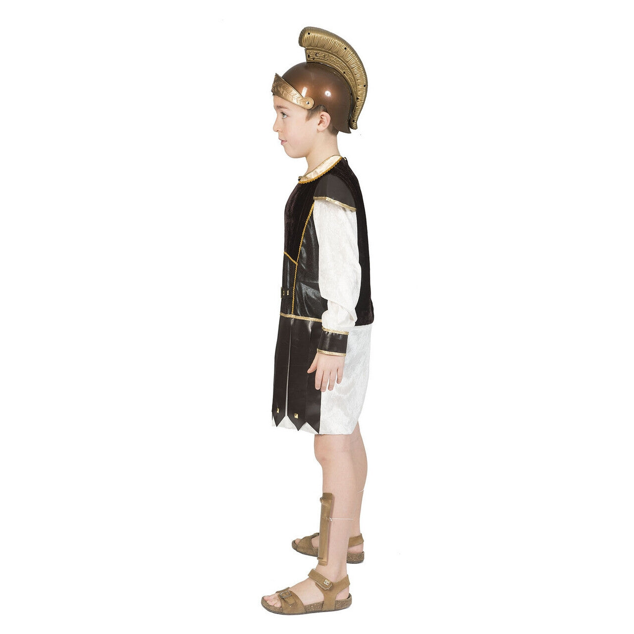 Op deze afbeelding zie je een Kostuums, van het merk Funny Fashion. Romeinse Krijger Scipio Maximus Jongen Kostuum