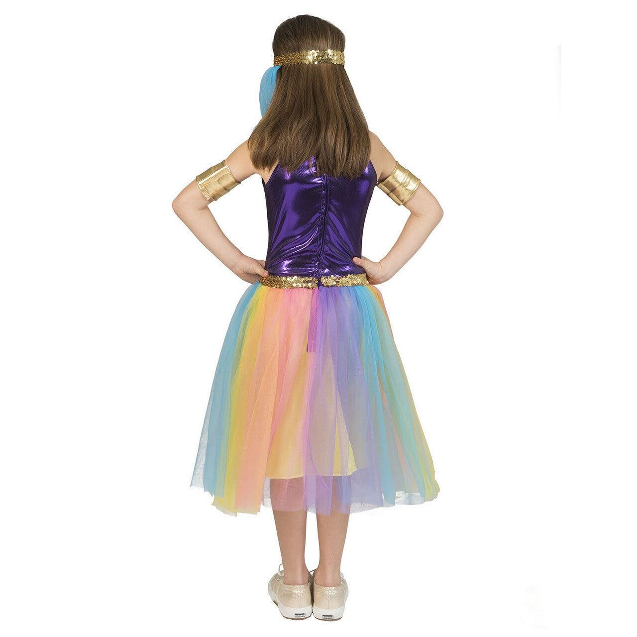 Op deze afbeelding zie je een Kostuums, van het merk Funny Fashion. Suleika Shirley Harem Meisje Kostuum