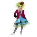Boosaardige Mad Hatter Meisje Kostuum