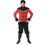 Op deze afbeelding zie je een Kostuums, van het merk Funny Fashion. Woeste Steppe Kozak Michael Man Kostuum
