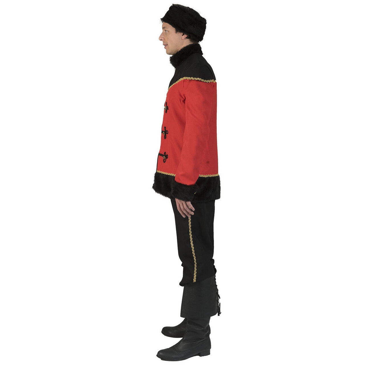 Op deze afbeelding zie je een Kostuums, van het merk Funny Fashion. Woeste Steppe Kozak Michael Man Kostuum
