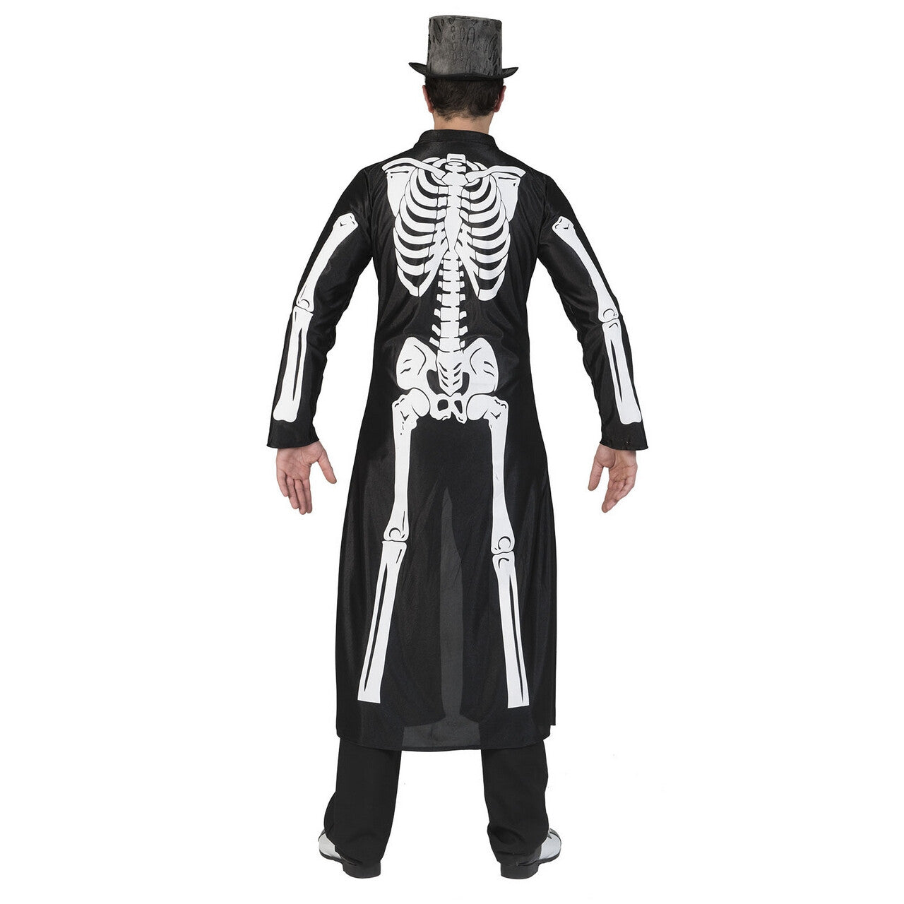 Op deze afbeelding zie je een Kostuums, van het merk Funny Fashion. Rammelende Botten Skelet Jas Man