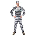 Alcatraz Gevangene Boef Man Kostuum