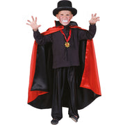 Op deze afbeelding zie je een Accessoires, van het merk Funny Fashion. Omkeerbare Dracula Cape Graaf Engeneel