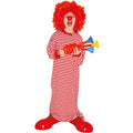 Lekker Lang Gestreept Shirt Clown Kind Kostuum