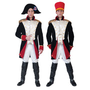 Op deze afbeelding zie je een Kostuums, van het merk Funny Fashion. Napoleon Bonaparte Veldheer Waterloo Man Kostuum