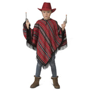 Op deze afbeelding zie je een Kostuums, van het merk Funny Fashion. Poncho Mexicaanse Bandiet Pedro Pistola Kind Kostuum