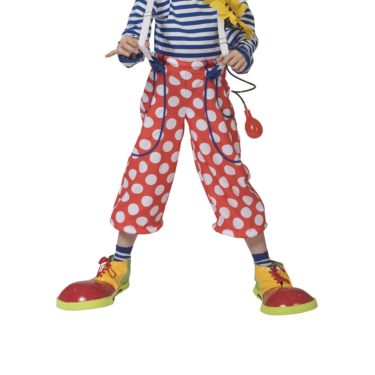Op deze afbeelding zie je een Kostuums, van het merk Funny Fashion. Clown Pants Dotted Kind