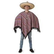 Op deze afbeelding zie je een Kostuums, van het merk Funny Fashion. Poncho Raul Mexicaanse Mariachi Man Kostuum