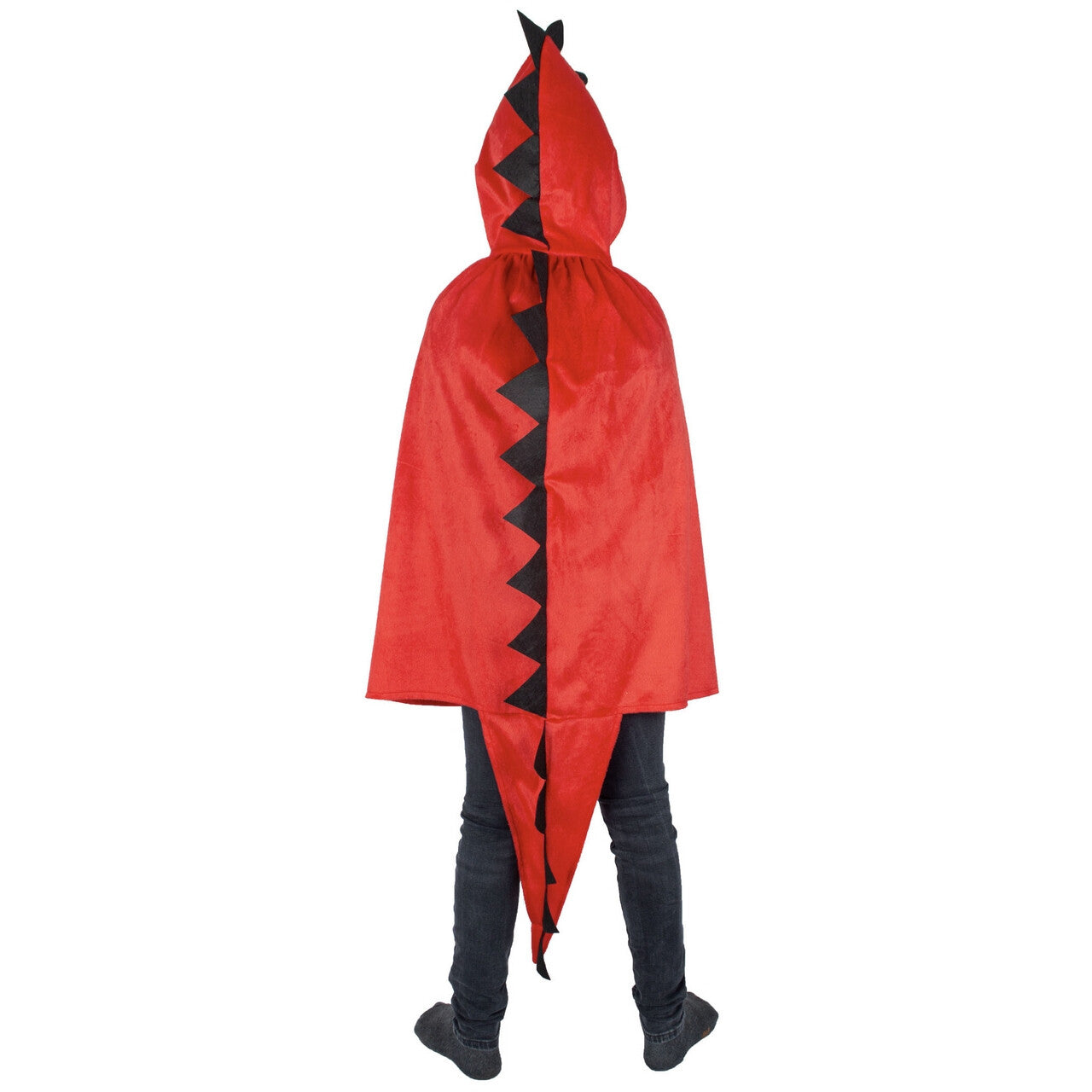 Op deze afbeelding zie je een Kostuums, van het merk Funny Fashion. Rode Drako De Draak Kind