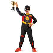 Op deze afbeelding zie je een Kostuums, van het merk Funny Fashion. F1 Junior Winnaar Jongen Kostuum