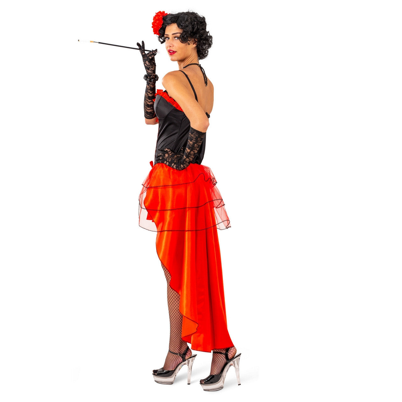 Op deze afbeelding zie je een Kostuums, van het merk Funny Fashion. Cheeky Lady Van De Jaren 20 Briana Vrouw Kostuum
