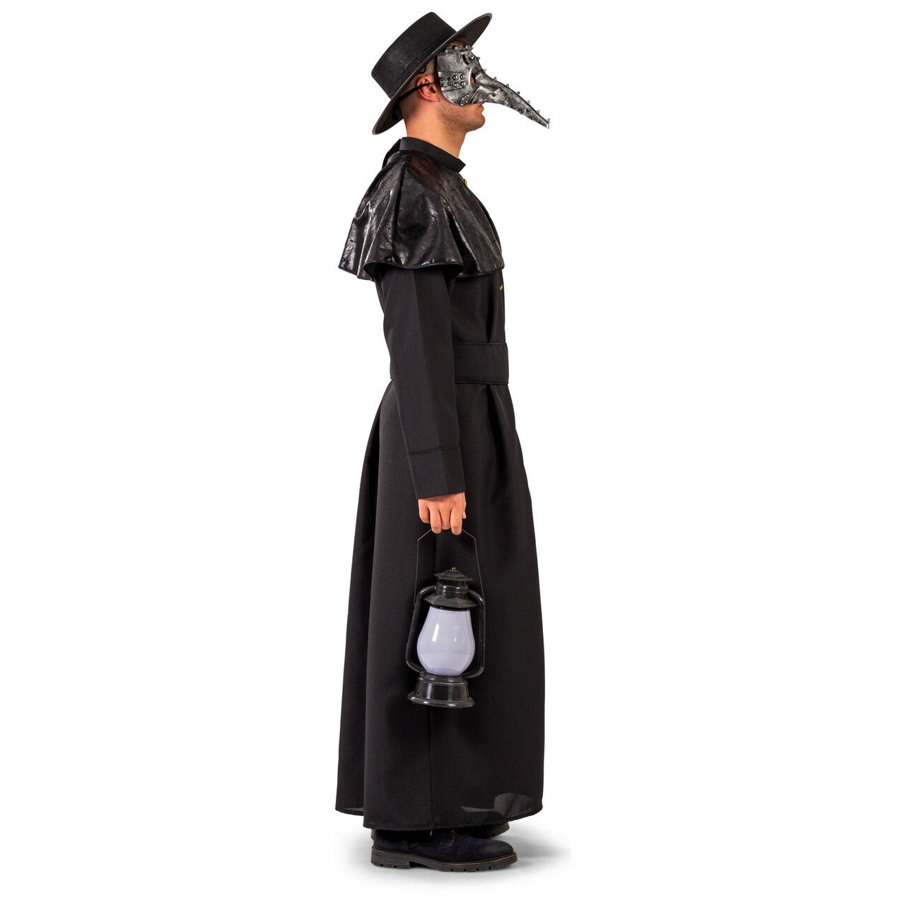 Op deze afbeelding zie je een Kostuums, van het merk Funny Fashion. Dokter Pestplaag Man Kostuum