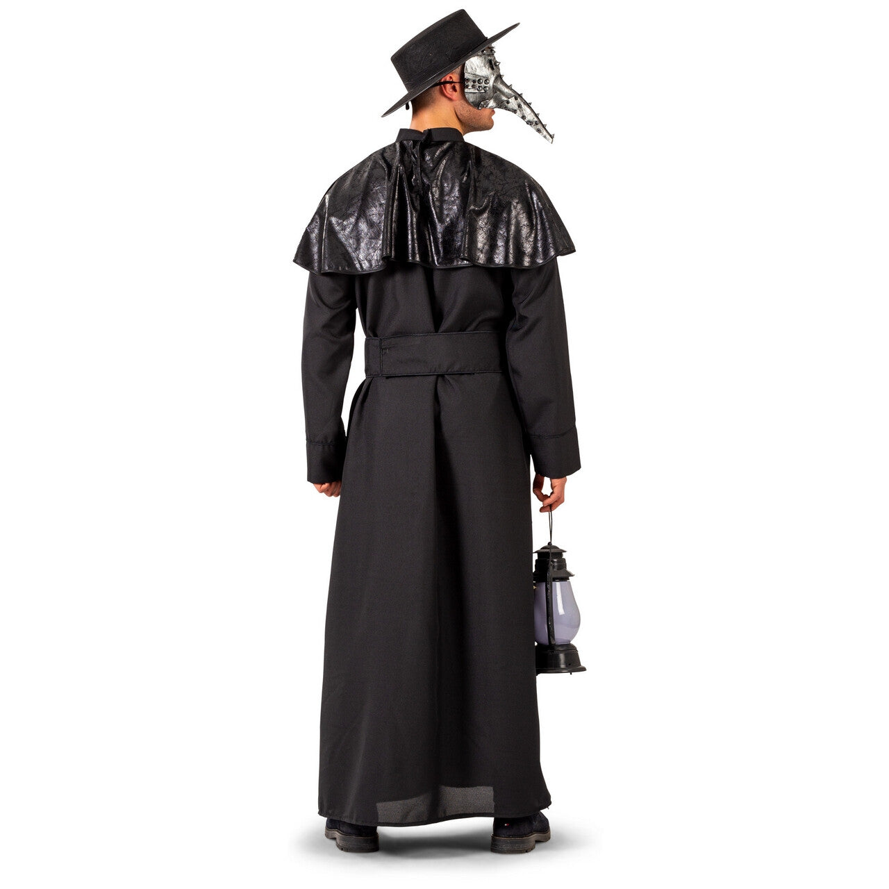 Op deze afbeelding zie je een Kostuums, van het merk Funny Fashion. Dokter Pestplaag Man Kostuum