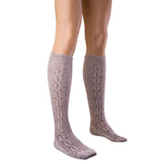 Op deze afbeelding zie je een Accessoires, van het merk Funny Fashion. Tiroler Sokken Grijs 40 Centimeter
