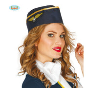 Op deze afbeelding zie je een Accessoires, van het merk Guirca. Baret Gouden Vleugels Stewardess