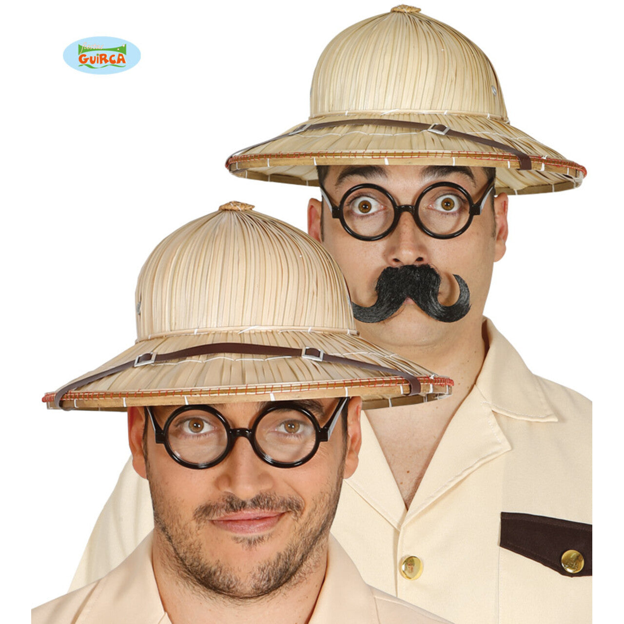 Op deze afbeelding zie je een Accessoires, van het merk Guirca. Hoed Ontdekkingsreiziger Livingstone