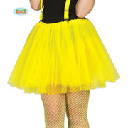 Op deze afbeelding zie je een Accessoires, van het merk Guirca. Neon Disco Dansvloer Ster Tutu Geel