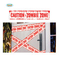 Afzetlint Caution Zombie Zone 600 X 12 Centimeter