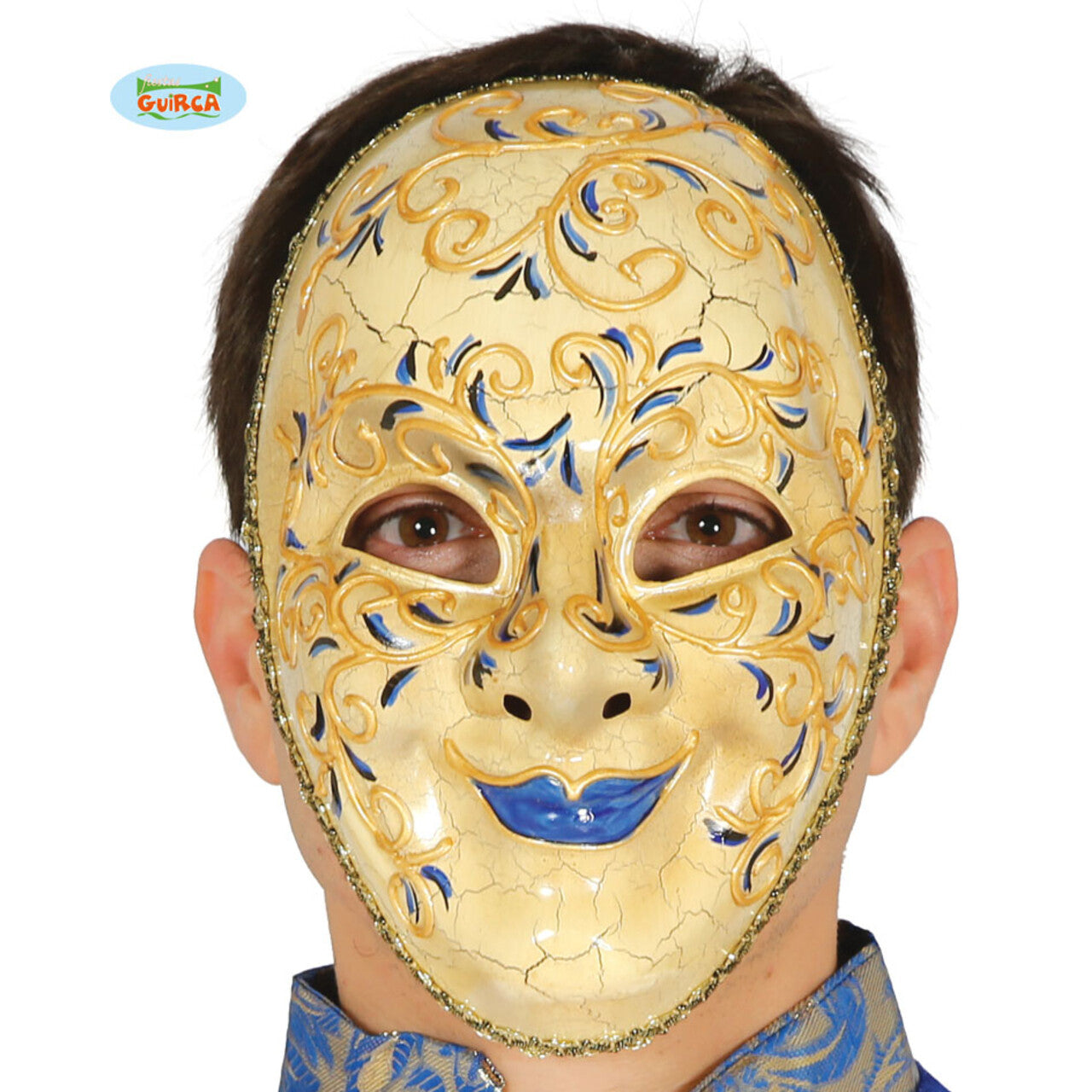 Op deze afbeelding zie je een Accessoires, van het merk Guirca. Venetiaanse Masker Craquele